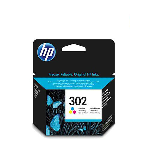HP 302 Black Ink Cartridge F6U66A
