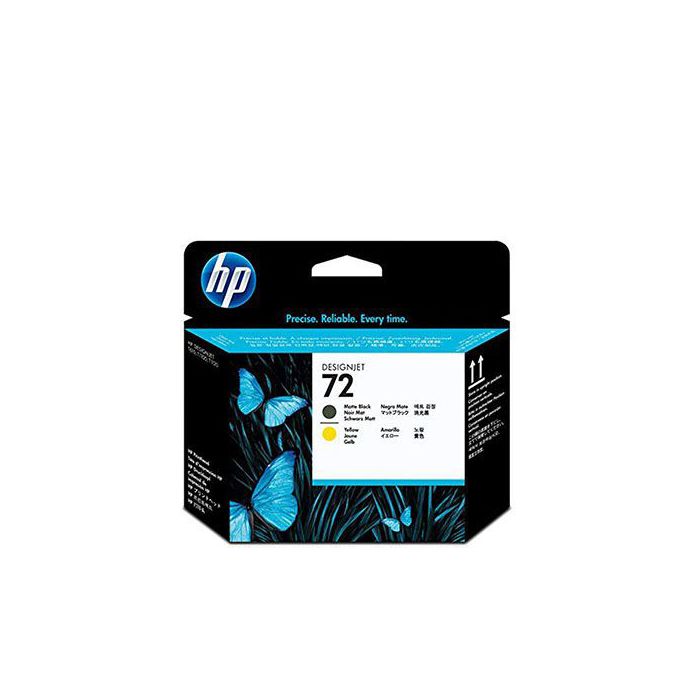 HP DesignJet 72B マッドブラック HP DesignJet 72B Plotter Cartridge,Matte Black,3WX06A-Rs.7150