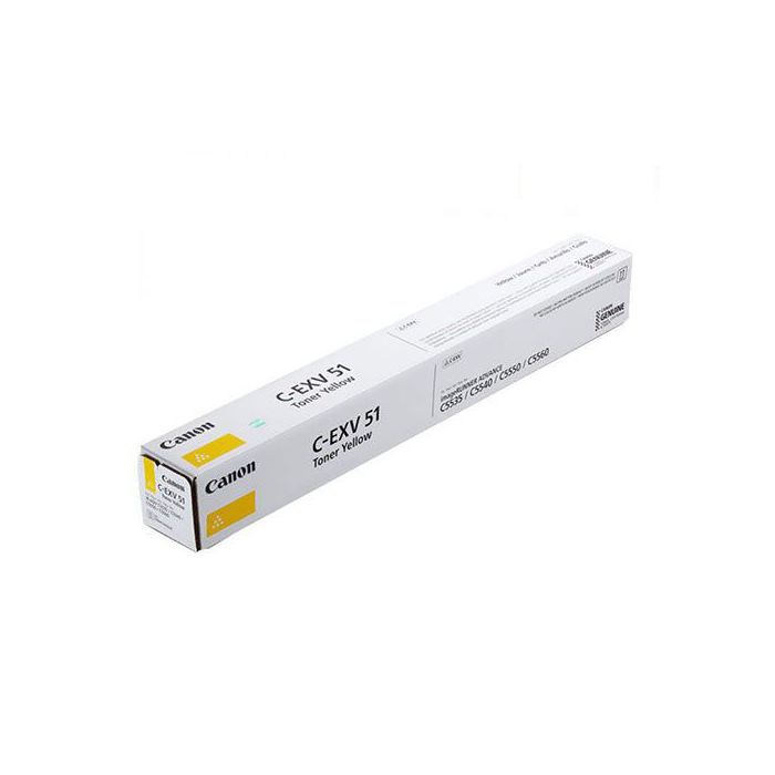 Canon EXV51 Yellow Toner Cartridge