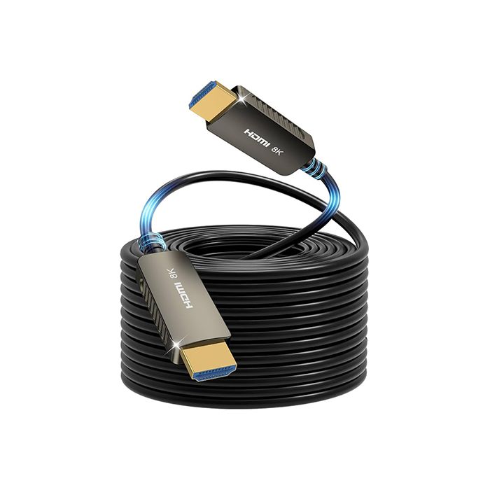 8K HDMI Fiber Optic Cable Unidirectional Ultra 48Gbps High