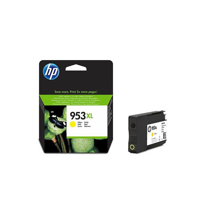 HP 953XL High Yield Ink Cartridge 4-Pack CMY (1,600 Pages) K (2,000 Pages