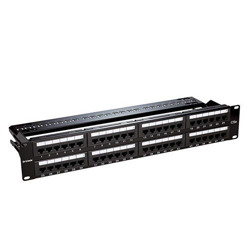 D-Link Unshielded 48-Port Full- Loaded Patch Panel