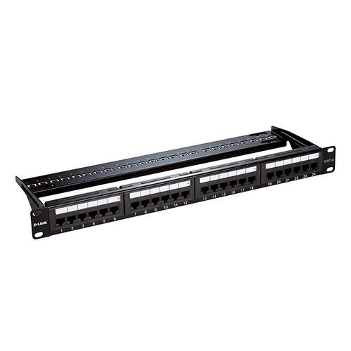 D-Link Unshielded 24-Port Full- Loaded Patch Panel