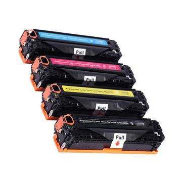 Canon 731 Compatible Toner Cartridge 1 Set | Black | Cyan | Magenta | Yellow|Full Set Multipack For Canon LBP7100Cn, LBP7110Cw, MF6680DN