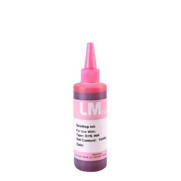 Universal Light Magenta Refill Ink 100ml  For All Canon Inkjet Printers