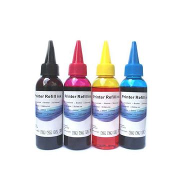 Universal 4 Colours Refill Ink 400ml Full Set Multipack For All Canon Inkjet Printers