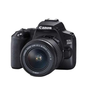 Canon Dslr Camera Eos-250d 18-55 Kit 24.1mp 4k Wifi