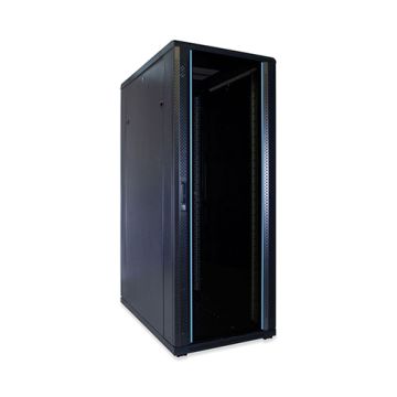 Network Cabinet 42u Rack Server With Glass Door 600x1000x1600mm (Wxdxh)