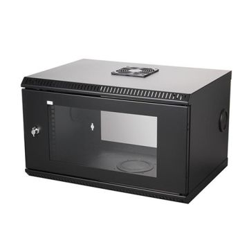 Cabinet 6u (Rack 500mm X 350mm) Wall Mounted Network Cabinet