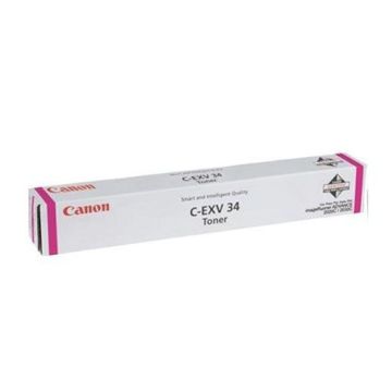 Canon C-EXV 34 Magenta (3784B002) Original Toner Cartridge For Canon IR C2020, Canon IR C2025 i, Canon IR C2220 L, Canon IR C2020 i, Canon IR C2030, Canon IR C2225 i, Canon IR C2020 L, Canon IR C2030 i,Canon IR C2230 i Printers