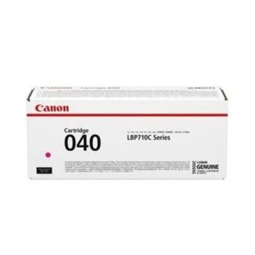 Canon Genuine 040 Magenta (0456C001) Original Toner Cartridge For Canon Color imageCLASS LBP712Cdn Printer 