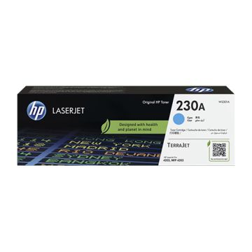 HP 230A Cyan Original LaserJet Toner Cartridge (W2301A) For HP Color LaserJet Pro 4203dn, 4203dw, 4303fdw, 4303dw Printer 