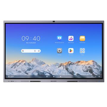 Hikvision 98″ 4k Android Interactive Panel With Camera – Ds-D5c98rb/B