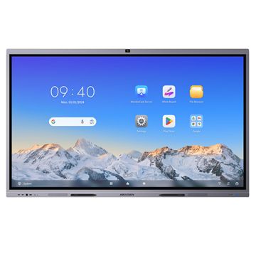 Hikvision 86″ 4k Android Interactive Panel With Ai Camera – Ds D5c86rb/B