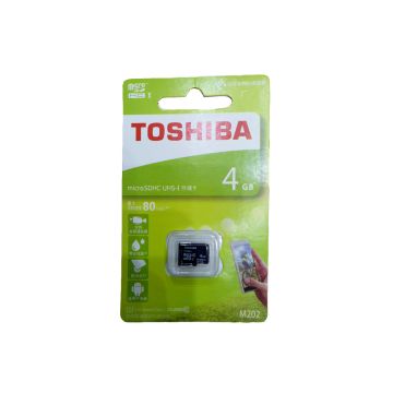 Toshiba 4GB Micro SD Card