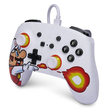 Nintendo Switch Super Mario Enhanced Powera Wired Controller – Fireball Mario