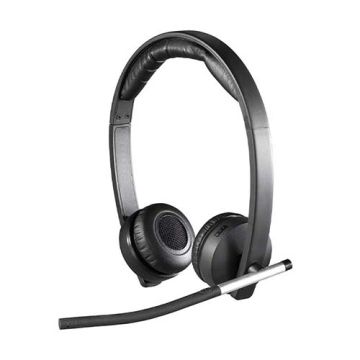 Logitech H820e Wireless Dual Stereo Usb Headset – Black