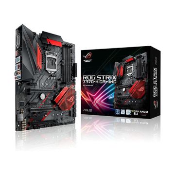 Asus Rog Strix Z370-H Gaming Motherboard – Lga1151, Intel Z370, Usb 3.1, Aura Sync Rgb