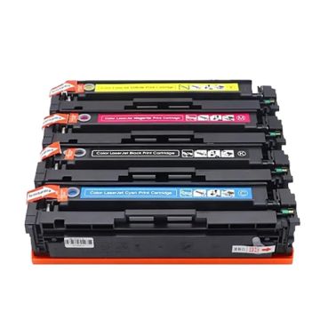 HP 230A Compatible Toner Cartridge Full Set (With Chip – W2300A Black, W2301A Cyan, W2302A Yellow, W2303A Magenta) Compatible with HP Color LaserJet Pro 4203dn, 4203dw, MFP 4303dn, MFP 4303fdn, MFP 4303fdw Printers