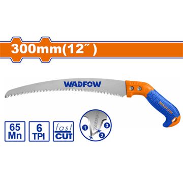 Wadfow WHW7G12 Pruning Saw – Heavy-Duty Garden Saw for Branches & Shrubs