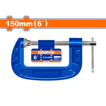 Wadfow WCP1106 G Clamp – Heavy-Duty Fixed Clamping Tool for Workshop & Fabrication Use