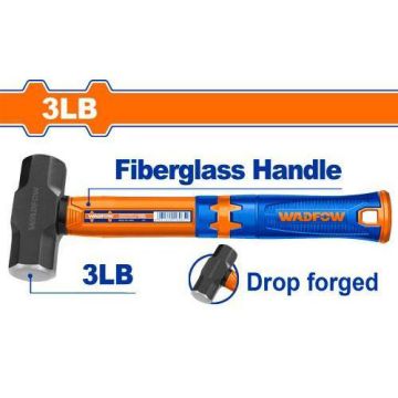 Wadfow WHM4303 Sledge Hammer – Heavy-Duty Striking Tool for Demolition, Construction & Industrial Use