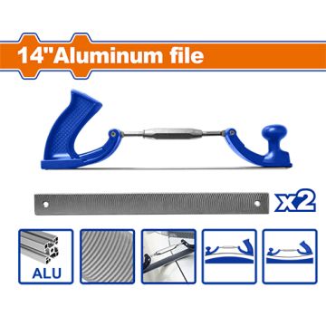 Wadfow WFE0501 Aluminum File – Precision Filing Tool for Aluminum & Soft Metals