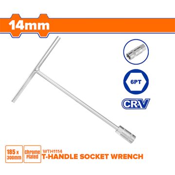 Wadfow WTH1114 T-Handle Socket Wrench – Heavy-Duty Ergonomic Tool for Fastening & Loosening