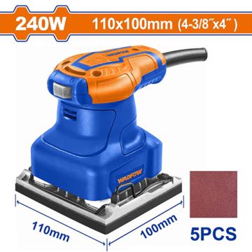 Wadfow WFA1503 Palm Sander – 240W Compact Electric Finishing Sander