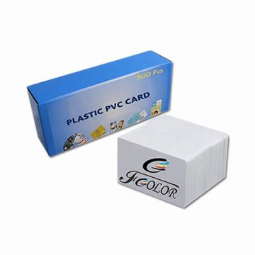 Plastic PVC Cards for ID Card Printing – 500pcs Pack, Compatible with All ID Card Printers & Epson Inkjet Printers