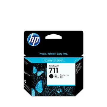 Hp 711xl High Yield Black Original Ink Cartridge For Hp Designjet T100, T120, T125, T130, T530, T520, T525 Printer