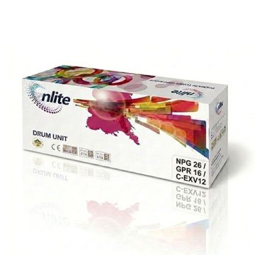 Enlite NPG-26 / GPR-16 / EXV12 Black Compatible Imaging Drum Unit Replacement For Canon imageRUNNER IR-3035, IR-3045, IR-3235, IR-3245, IR-3530, IR-3570, IR-4530, IR-4570, and LBP4500 printers