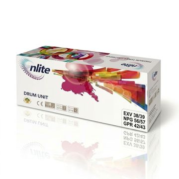 Enlite EXV38 / EXV39 / NPG-56 / NPG-57 / GPR-42 / GPR-43 Black Compatible Drum Unit For Canon imageRUNNER ADVANCE Printer series iR-ADV 4025 / 4035 / 4045 / 4051 / 4225 / 4235 / 4245 / 4251.