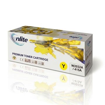 Enlite W2032A / 415A Yellow Compatible LaserJet Toner Cartridge For HP Color LaserJet Pro M454 series and HP Color LaserJet Pro MFP M479 series printers
