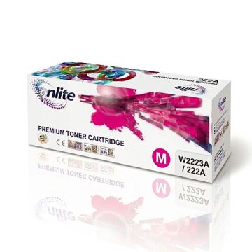Enlite 222A (W2223A) Magenta Compatible LaserJet Toner Cartridge For HP Color LaserJet Pro 3203 series, 3288 series, and HP Color LaserJet Pro MFP 3303 / 3388 series printers