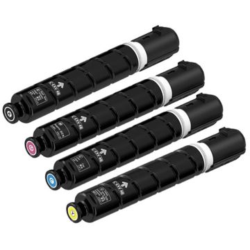 Enlite C EXV48 / NPG 61 / GPR 54 Full Set Multipack Compatible Laser Toner Cartridges (BK, C, M, Y) For Canon imageRUNNER C 1300 Series, C 1325 iF, C 1335 iF, C 1335 iFC, and Canon IR C 1300 Series, 1325 iF, 1335 iF, 1335 iFC printers