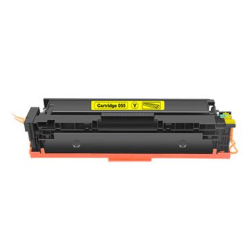 Enlite CRG 055 Yellow Compatible Laser Toner Cartridge For Canon imageCLASS MF741Cdw, MF742Cdw, MF743Cdw, MF744Cdw, MF745Cdw, MF746Cdw, and Canon i SENSYS LBP663Cdw & LBP664Cx printers