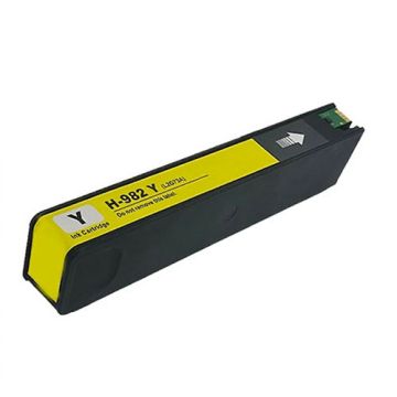 Enlite 982X (T0B29A) Yellow High Yield Compatible Pigment Ink Cartridge (260ml) for HP PageWide Enterprise 556dn, 556xh and PageWide Enterprise Flow MFP 586dn, 586f, 586z Printers