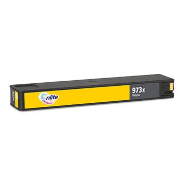 Enlite 973X Yellow High Yield Compatible Pigment Ink Cartridge (110ml) Replacement for HP L0S07AE – Works with HP PageWide Pro 452dn, 452dw, 477dn, 477dw, 552dw, 577dw, 577z, 352dw, 377dw Printers