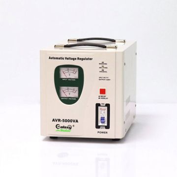 Galaxy Solar 5KVA Automatic Voltage Regulator (AVR) Single Phase – Compact Power Stabilizer (5000VA)