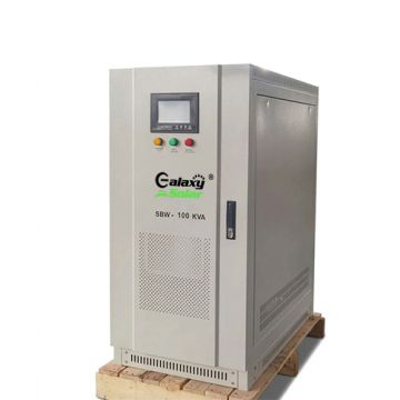 Galaxy Solar 100KVA Automatic Voltage Regulator (AVR) Three Phase – Industrial Ultra Heavy-Duty Power Stabilizer (100000VA)