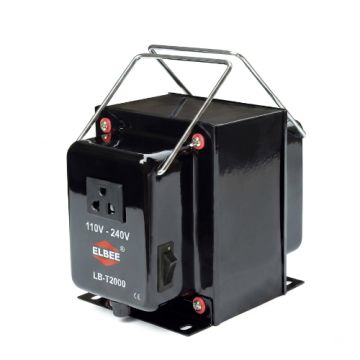 Elbee T2000 Step Up & Down Transformer – 2000W Voltage Converter (110V to 240V)