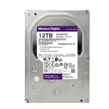 WD 12TB 3.5-Inch SATA Internal Desktop Hard Drive – 7200RPM High-Capacity Storage Drive
