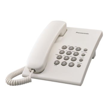 Panasonic KX-TS500 Corded Telephone – Single Line Desk Phone