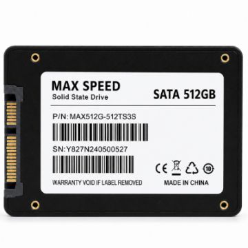 Max Speed 512GB 2.5-Inch SATA III Internal SSD – High-Speed Solid State Drive