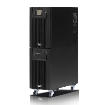EVI POWER 10kVA Online UPS – Single Phase Pure Sine Wave Uninterruptible Power Supply