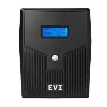 EVI POWER 1600VA Line Interactive UPS – Automatic Voltage Regulation (AVR) Uninterruptible Power Supply