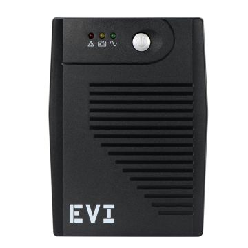 EVI POWER 650VA Line Interactive UPS – Automatic Voltage Regulation (AVR) Uninterruptible Power Supply