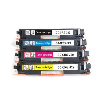 Canon CRG-129 Compatible Toner Cartridge 1 Set | Black | Cyan | Magenta | Yellow 