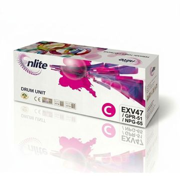 Enlite EXV47 / GPR-51 / NPG-65 Compatible Magenta Imaging Drum Unit – for Canon imageRUNNER ADVANCE C250iF, C255i/F, C256i, C350iF, C351iF, C355iF, and C356i/F Printer models